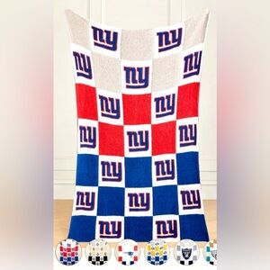 NWT NFL NEW YORK GIANTS the Styled Collection Blanket